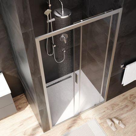 Душевая дверь Am.Pm Gem W90G-110-1-195MT 110х195 стекло прозрачное профиль хром