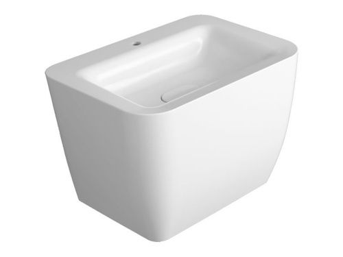 Раковина из сантехнического фаянса Simas HE 11 bia 70х50 подвесная цвет белый