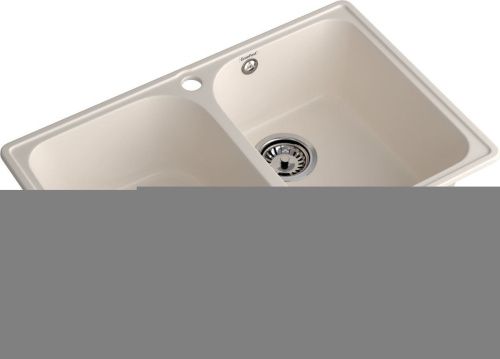 Кухонная мойка Granfest Quarz 15 белый 75х50 цвет белый поверхность матовая - фото 2