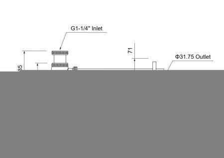 Сифон Aquatek AQ6014CR хром