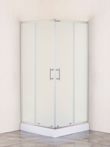 Душевой уголок Taliente TA-09092-1MP 90х90 стекло прозрачное профиль хром без поддона - фото 2