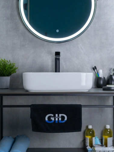 Раковина керамическая Gid Geométrico 51197 50х40 накладная цвет белый без отверстий под смеситель - фото 2