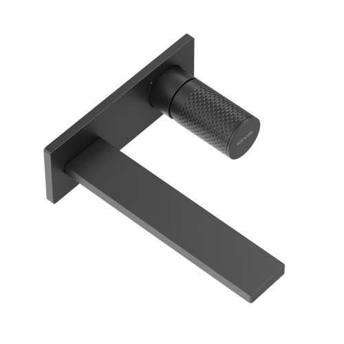 Смеситель для раковины Sancos Nexus SC9013MB встраиваемый в стену черный - фото 2