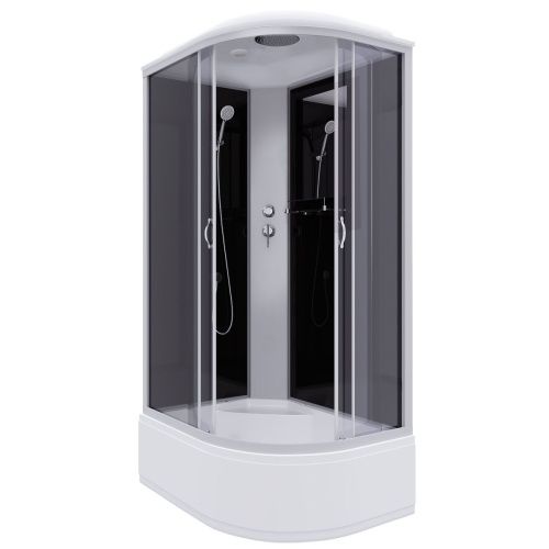 Душевая кабина Niagara Classic 25101434L 120х80 асимметричная с крышей ориентация левая