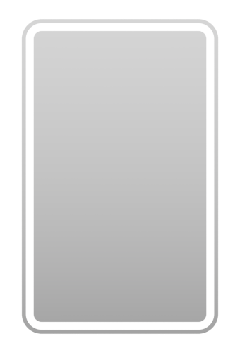 Зеркало с подсветкой Misty Зеркала (сенсорные) П-Нео050080-3ПРСНККУ 50х80 подвесное - фото 2