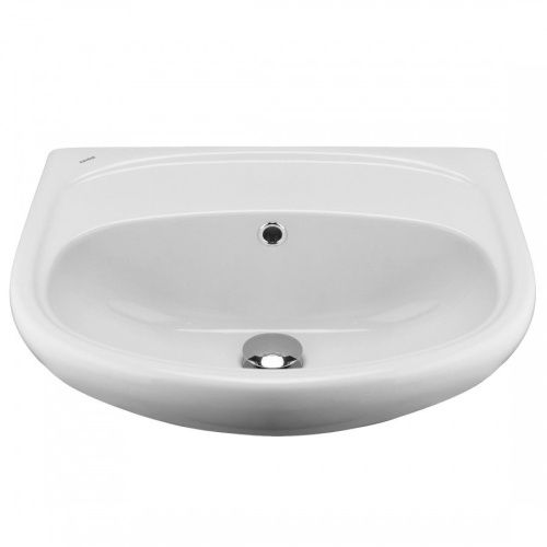 Раковина из сантехнического фарфора Santek Анимо 1WH110499 60х40 подвесная цвет белый - фото 2