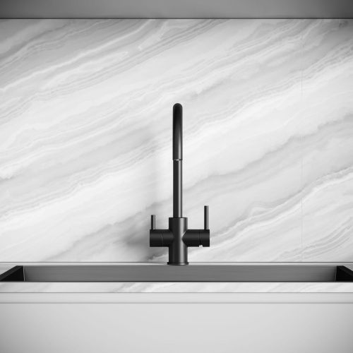 Смеситель для кухни Sancos Taper SC4012MB на мойку черный - фото 4