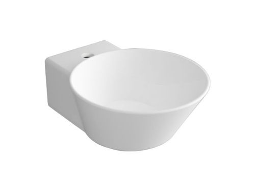 Раковина из сантехнического фаянса Simas WA 05 40х30 подвесная цвет белый