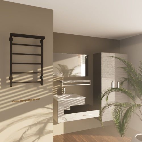 Полотенцесушитель электрический Altasan СкалаПроф СкалаПроф8050ПЧМ 55х80 черный - фото 2