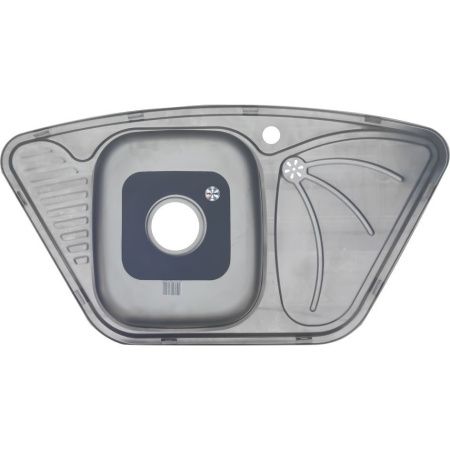 Кухонная мойка Melana 222 A t (*7) 95х50 цвет хром поверхность полированная