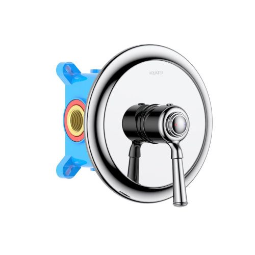 Смеситель для душа Aquatek КЛАССИК AQ1566CR встраиваемый в стену хром