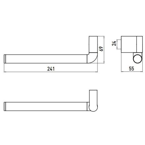 Полотенцедержатель Emco System2 3555 001 00 - фото 2