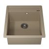 Кухонная мойка Uperwood Quartz Premium UPD-07 3910202125 45х50 цвет бежевый поверхность матовая