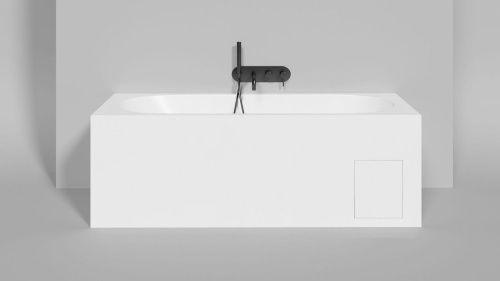 Ванна из искусственного камня Salini ORNELLA 102326MF 160х70 встраиваемая прямоугольная - фото 5