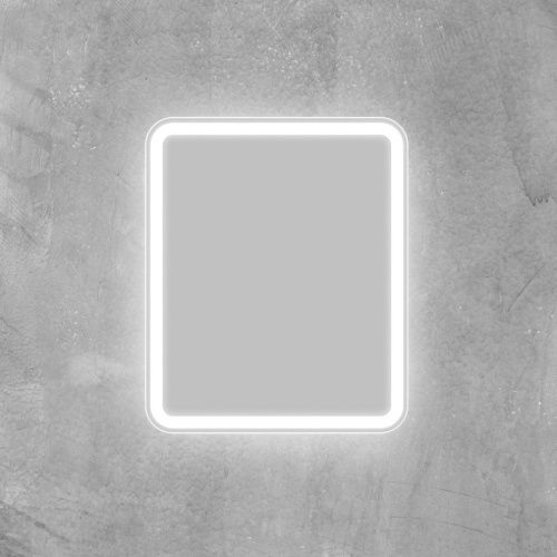 Зеркало с подсветкой BelBagno Marino SPC-MAR-500-600-LED-BTN 50х60 подвесное - фото 3