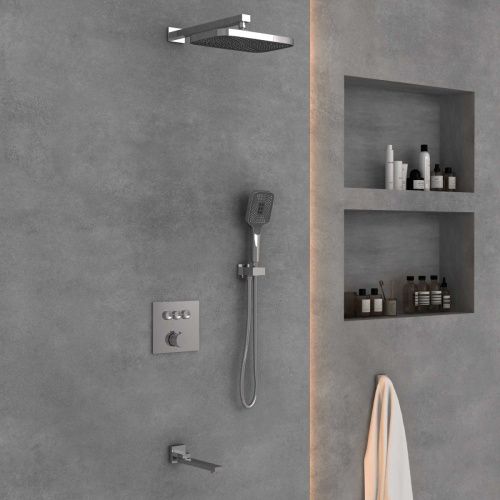 Душевая система Vincea VSFW-4311CH встраиваемая в стену цвет хром