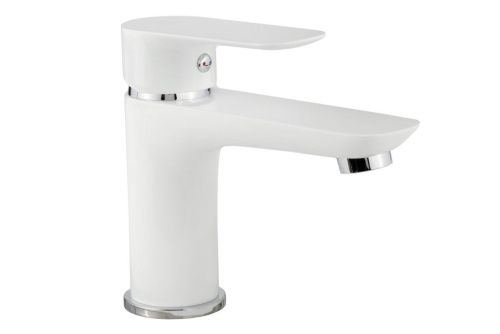 Смеситель AltroBagno Diretto AltroBagnoDiretto0107Bi на раковину белый - фото 3