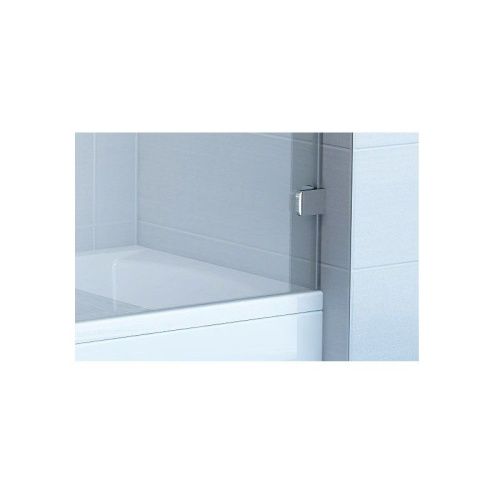 Душевая шторка на ванну Ravak BVS2 7ULA0A00Z1 100х150 стекло прозрачное профиль хром ориентация левая - фото 2