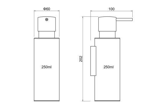 Дозатор Aquatek ОБЕРОН AQ4205MB - фото 3