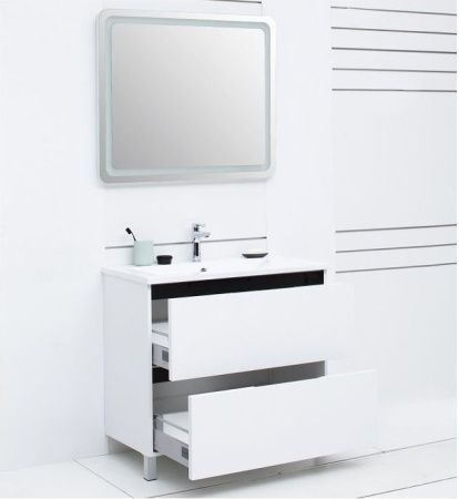 Зеркало с подсветкой De Aqua Смарт SMR 404 090 90х80 подвесное