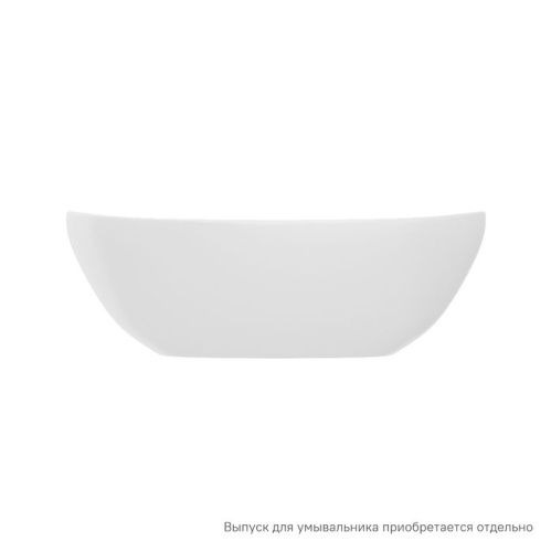 Раковина керамическая Iddis Cloud CLOWS06i27 40х30 накладная цвет белый без отверстий под смеситель - фото 3
