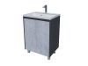 Тумба под раковину Stella Polar Кибела SP-00001046 70х50 напольная цвет серый