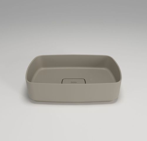 Раковина из искусственного камня Plumberia Selection Nove NOVE SOFT CT 50х30 накладная цвет бежевый - фото 2