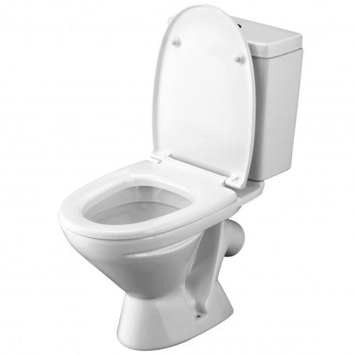 Унитаз-компакт напольный с бачком Santek Лига 1WH302141 белый с сиденьем каскадный смыв - фото 2