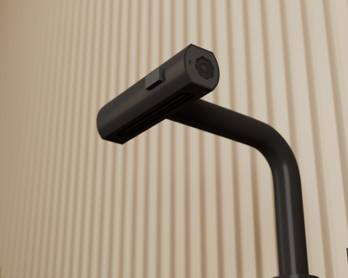 Смеситель для кухни Rush Tinos TI3732-18Black на столешницу черный - фото 5