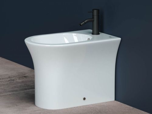 Биде напольное Ceramica Nova STAR CN1906 цвет белый - фото 5