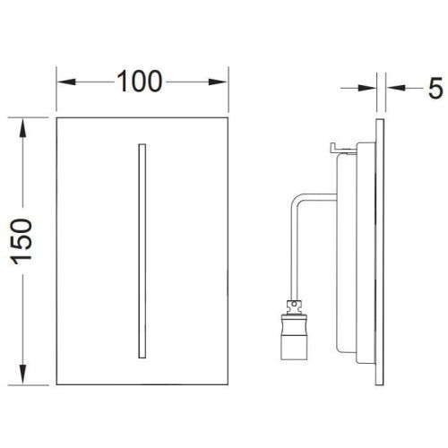 Лицевая панель Tece TECEfilo 9242066 - фото 2