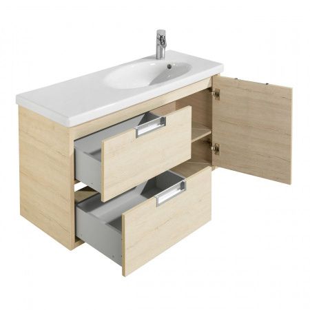 Тумба под раковину Roca Etna 7857302445 100х40 подвесная цвет коричневый