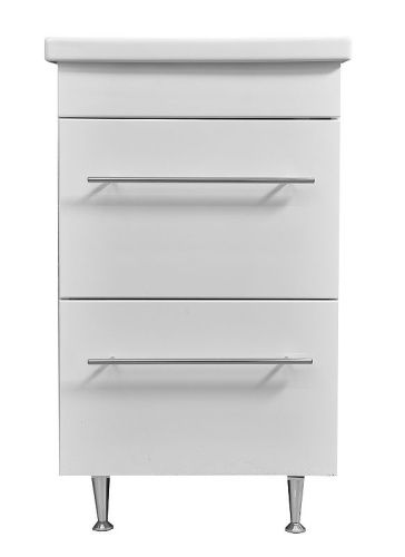 Тумба под раковину Stella Polar Ванесса SP-00000217 50х40 напольная цвет белый - фото 4