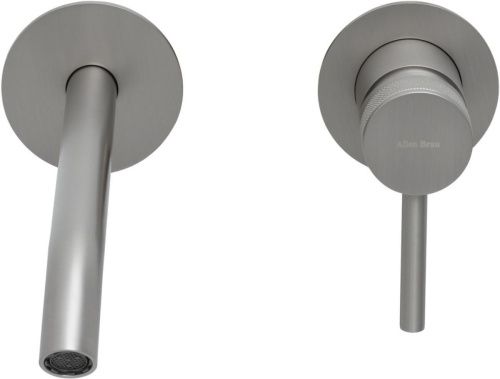 Смеситель для раковины Allen Brau Priority 5.31A03-BN встраиваемый в стену никель - фото 2