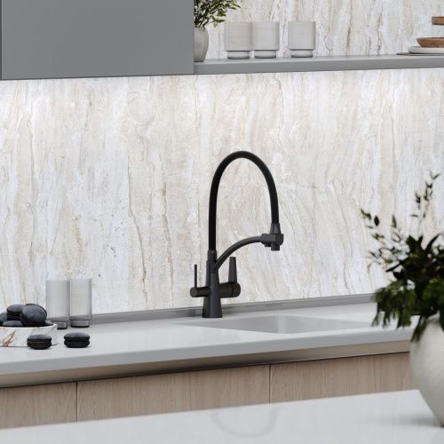 Смеситель для кухни Sancos Eri SC4001MB на мойку черный - фото 2