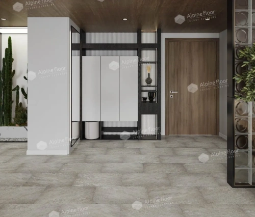 SPC ламинат Alpine Floor Stone Mineral Core ECO 4-13 MC Шеффилд толщина 0.4 см 43 класс 609,6х304,8 - фото 3