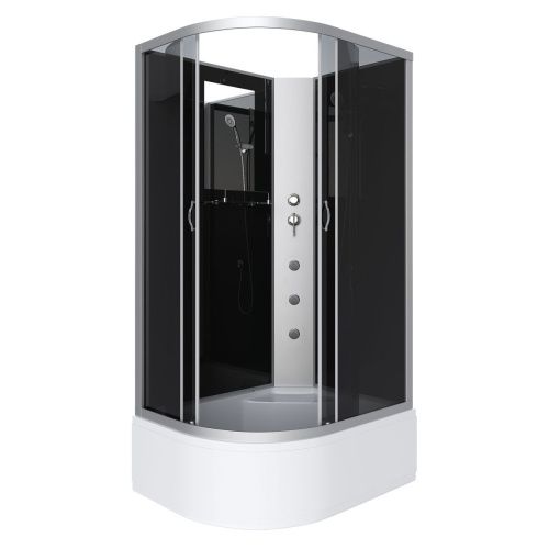 Душевая кабина Niagara Classic 25101434RBKG 120х80 асимметричная без крыши ориентация правая