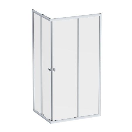 Душевой уголок Am.Pm Sunny W87G-403-10080-MT 100х80 стекло прозрачное профиль хром без поддона