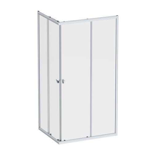 Душевой уголок Am.Pm Sunny W87G-403-10080-MT 100х80 стекло прозрачное профиль хром без поддона - фото 2