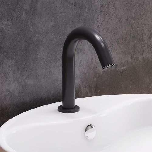 Смеситель Damixa Scandinavian Pure 360290300 на раковину черный - фото 4