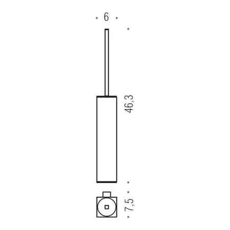 Ершик Colombo MiniQ B5007.CR