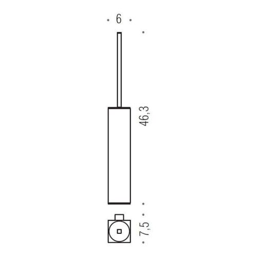 Ершик Colombo MiniQ B5007.CR - фото 2