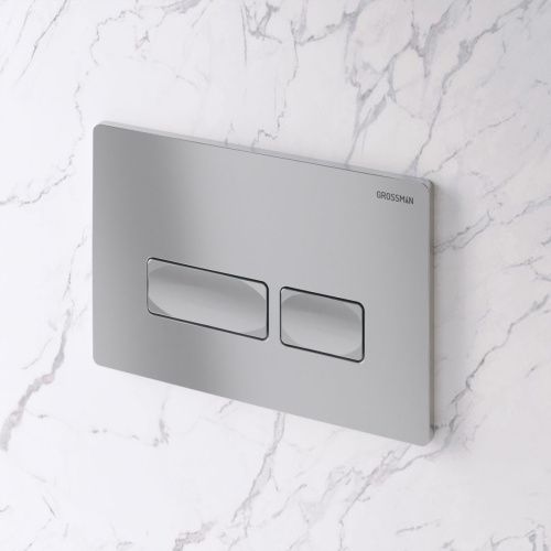 Клавиша смыва механическая Grossman Pragma 700.K31.03.110.110 цвет хром - фото 3