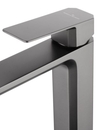 Смеситель для раковины Wonzon & Woghand Diamond WW-88239011-BGM на столешницу серый - фото 4