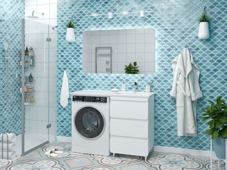 Тумба под раковину Misty Чегет П-Чег-01055-01Н3Я 60х50 напольная цвет белый