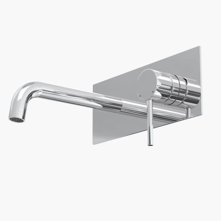 Смеситель для раковины Berges VENTAS 76009 встраиваемый в стену хром