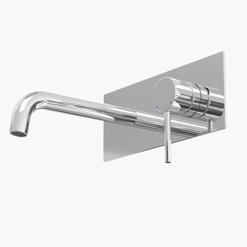 Смеситель для раковины Berges VENTAS 76009 встраиваемый в стену хром - фото 3