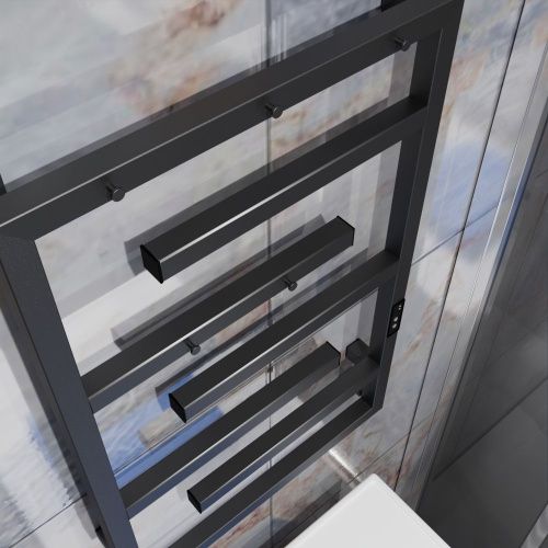 Полотенцесушитель электрический Altasan ЛабиринтПроф ЛабиринтПроф5кр8050Г 55х80 серый - фото 3