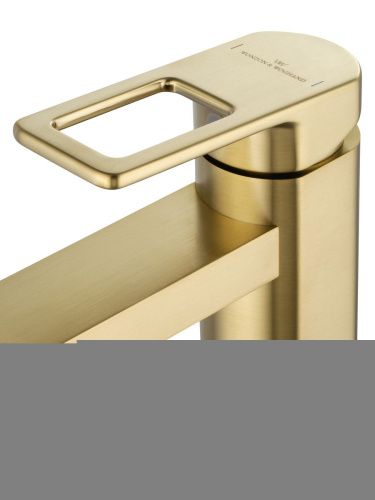 Смеситель для раковины Wonzon & Woghand Frame WW-88239010-BG на столешницу золото - фото 4