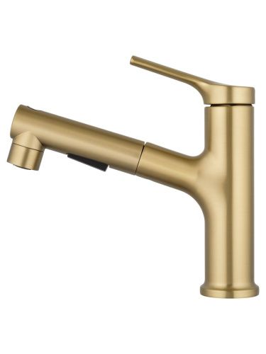 Смеситель Wonzon & Woghand WW-A40862-BG на раковину золото - фото 3